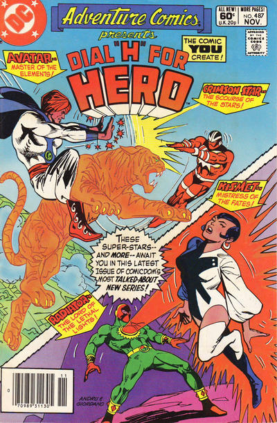 Adventure Comics 1938 #487 Newsstand ed. - back issue - $2.00