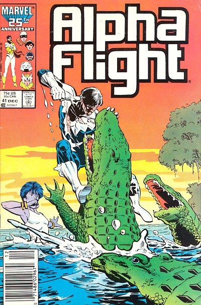 Alpha Flight 1983 #41 Newsstand ed. - back issue - $4.00