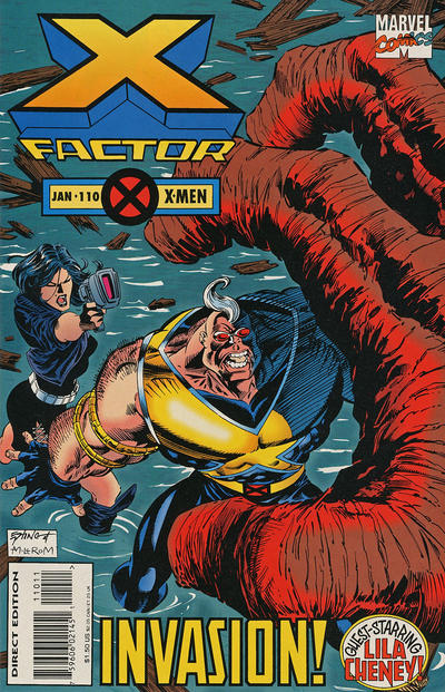 X-Factor 1986 #110 Direct Edition - Standard - back issue - $3.00