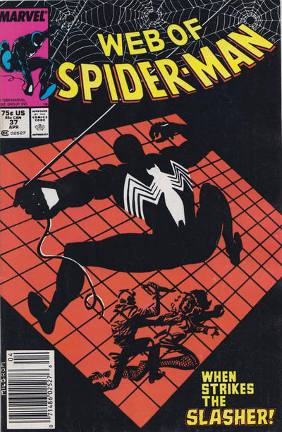 Web of Spider-Man 1985 #37 Newsstand ed. - back issue - $3.00