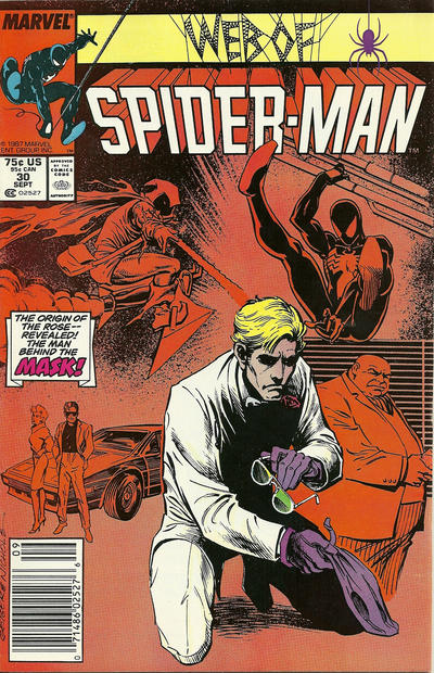 Web of Spider-Man 1985 #30 Newsstand ed. - back issue