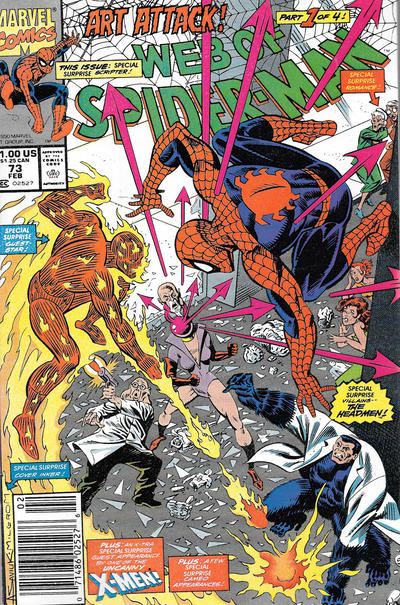 Web of Spider-Man 1985 #73 Newsstand ed. - back issue - $3.00