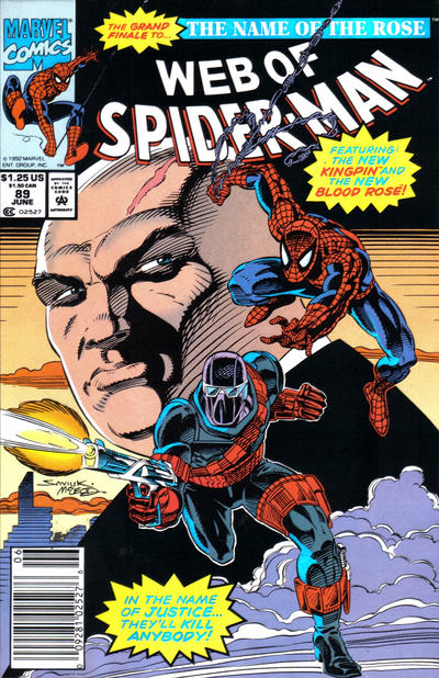 Web of Spider-Man 1985 #89 Newsstand ed. - back issue - $3.00