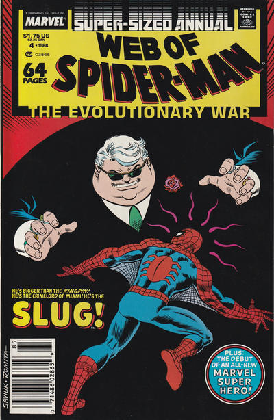 Web of Spider-Man Annual 1985 #4 Newsstand ed. - back issue - $5.00