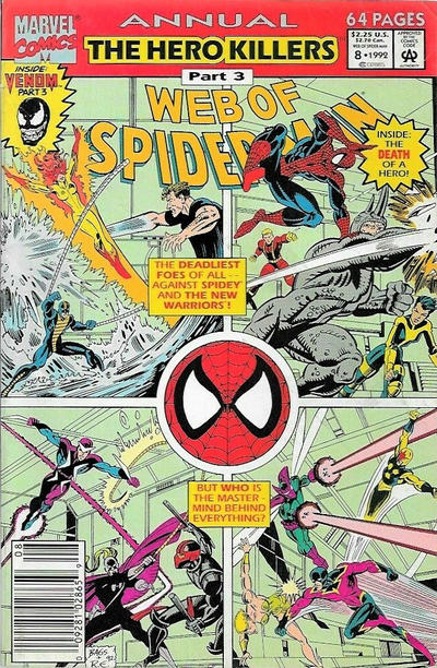 Web of Spider-Man Annual 1985 #8 Newsstand ed. - back issue - $5.00