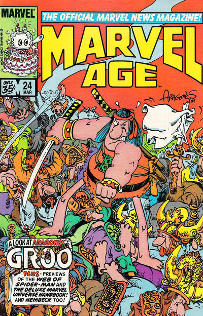 Marvel Age 1983 #24 - back issue