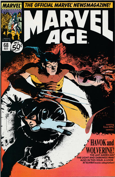 Marvel Age 1983 #68 - back issue - $2.00