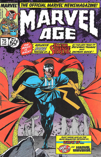 Marvel Age 1983 #75 - back issue - $1.00