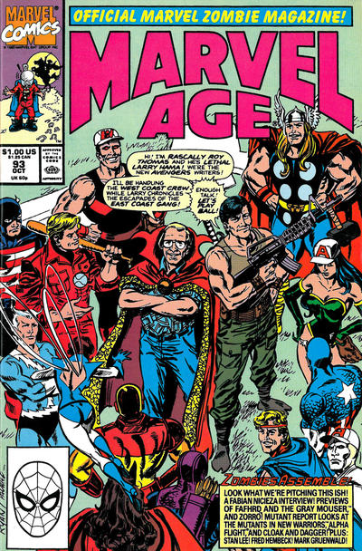 Marvel Age 1983 #93 - back issue