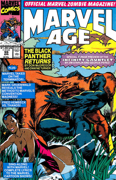Marvel Age 1983 #99 Direct ed. - back issue - $15.00