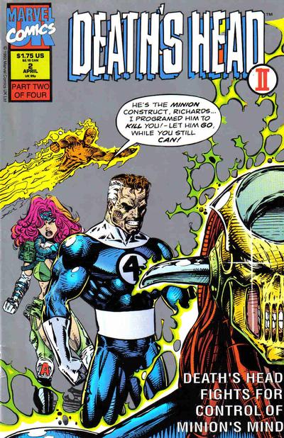 Death's Head II 1992 #2 Second Printing - back issue