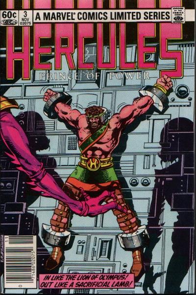 Hercules 1982 #3 Newsstand ed. - back issue - $3.00