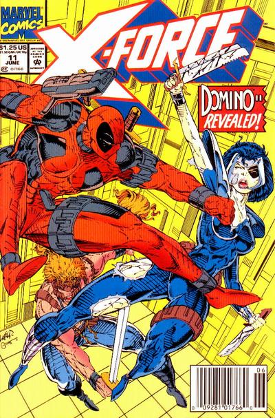 X-Force 1991 #11 Newsstand ed. - back issue - $15.00