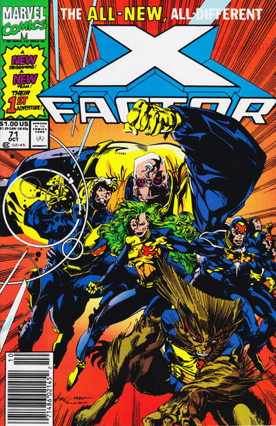 X-Factor 1986 #71 Newsstand ed. - back issue - $5.00