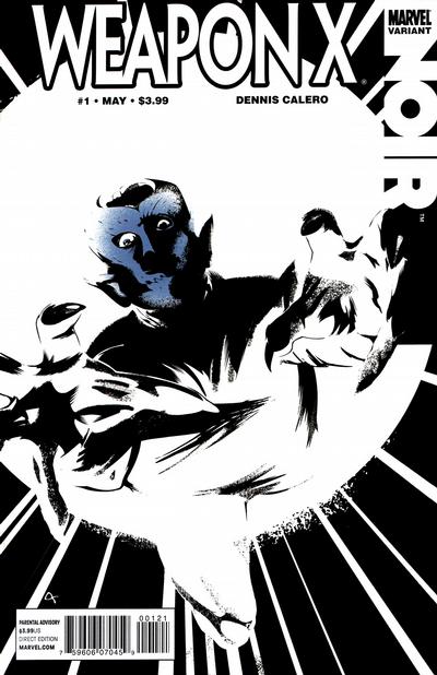 Weapon X Noir MDCU 2010 #1 Variant Edition - back issue