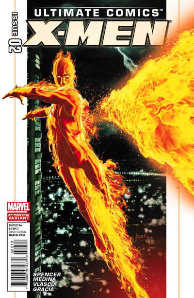 Ultimate Comics X-Men 2011 #2 Second Printing - back issue - $3.00