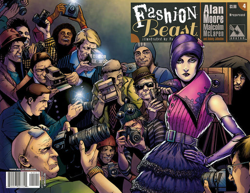Fashion Beast 2012 #4 Wraparound Variant Cover by Facundo Percio - back issue - $4.00