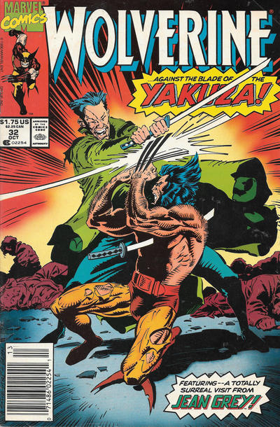 Wolverine 1988 #32 Newsstand ed. - back issue - $3.00