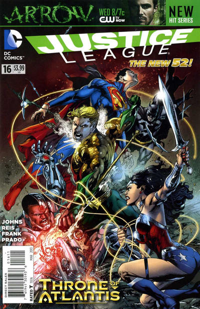 Justice League 2011 #16 Direct Sales - back issue - $4.00
