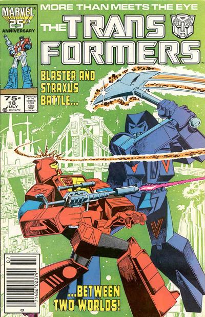 The Transformers 1984 #18 Newsstand ed. - back issue - $4.00