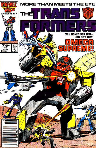 The Transformers 1984 #19 Newsstand ed. - back issue - $3.00