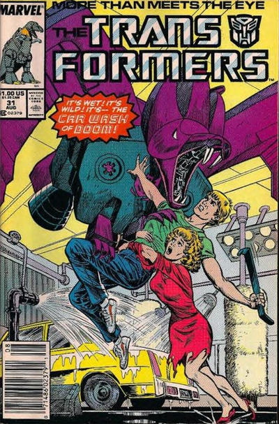 The Transformers 1984 #31 Newsstand ed. - back issue - $4.00