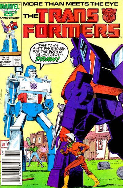 The Transformers 1984 #20 Newsstand ed. - back issue - $4.00
