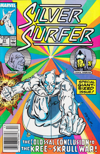 Silver Surfer 1987 #31 Newsstand ed. - back issue - $5.00