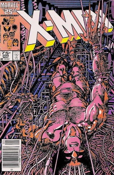 The Uncanny X-Men 1981 #205 Newsstand ed. - back issue - $12.00