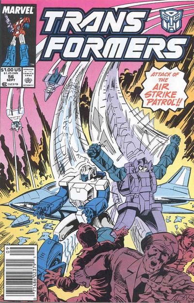 The Transformers 1984 #56 Newsstand ed. - back issue - $4.00