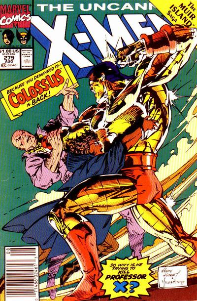 The Uncanny X-Men 1981 #279 Newsstand ed. - back issue