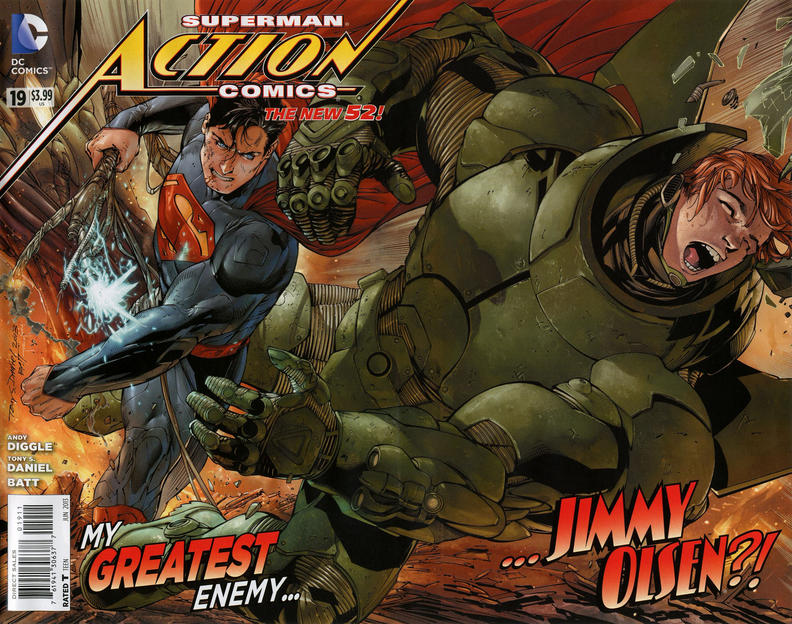 Action Comics 2011 #19 Direct Sales - back issue - $5.00