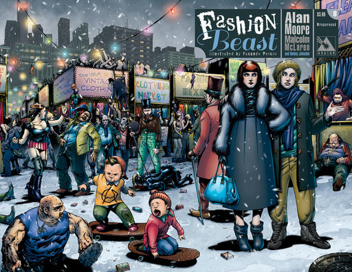 Fashion Beast 2012 #8 Wraparound Variant Cover by Facundo Percio - back issue - $4.00