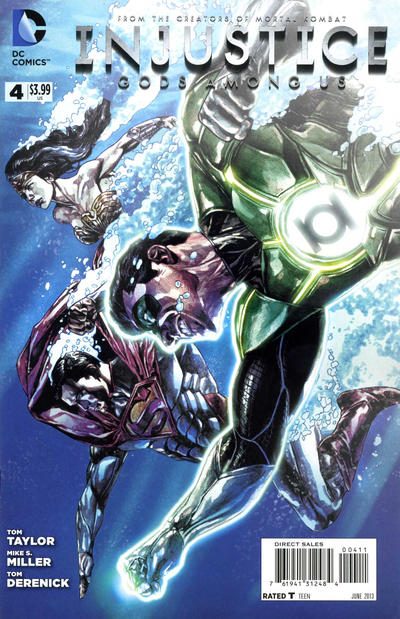 Injustice: Gods Among Us 2013 #4 - back issue