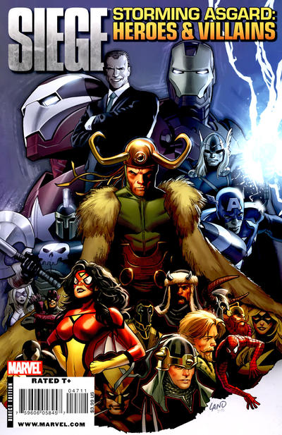 Siege: Storming Asgard - Heroes and Villains 2010 #1 - back issue - $4.00
