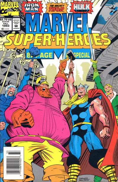 Marvel Super-Heroes 1990 #15 Newsstand ed. - back issue - $5.00