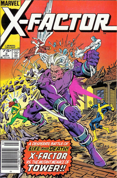 X-Factor 1986 #2 Newsstand ed. - back issue - $6.00