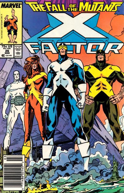 X-Factor 1986 #26 Newsstand ed. - back issue - $5.00