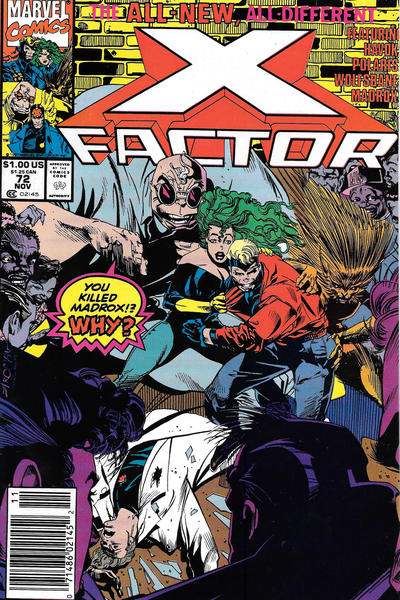 X-Factor 1986 #72 Newsstand ed. - back issue - $4.00