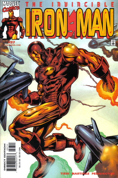 Iron Man 1998 #37 Direct Edition - back issue - $3.00