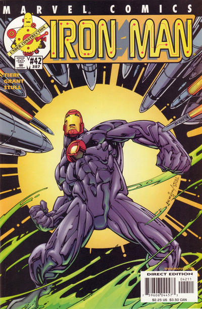 Iron Man 1998 #42 387 Direct Edition - back issue