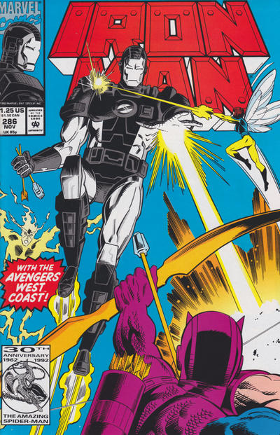 Iron Man 1968 #286 Direct ed. - back issue - $3.00