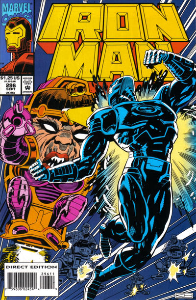 Iron Man 1968 #296 Direct ed. - back issue