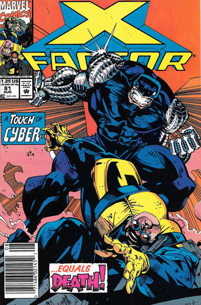 X-Factor 1986 #81 Newsstand ed. - back issue - $3.00