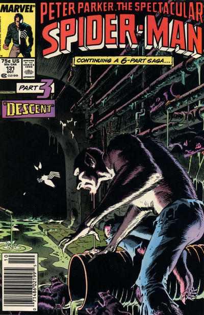 The Spectacular Spider-Man 1976 #131 Newsstand ed. - back issue