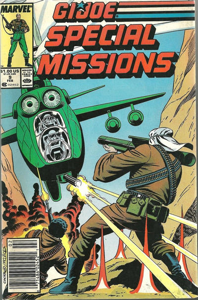 G.I. Joe Special Missions 1986 #9 Newsstand ed. - back issue