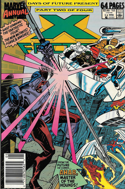 X-Factor Annual 1986 #5 Newsstand ed. - back issue - $3.00