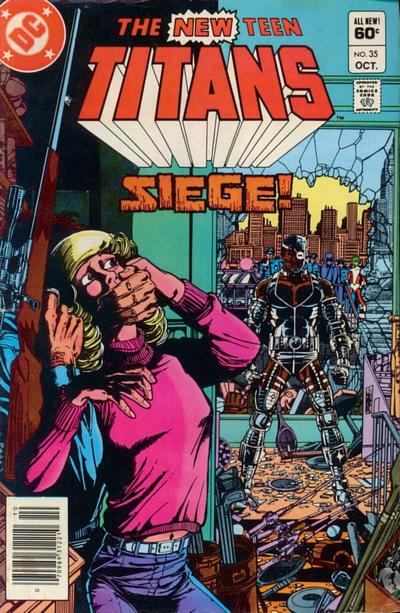 The New Teen Titans 1980 #35 Newsstand ed. - back issue - $5.00