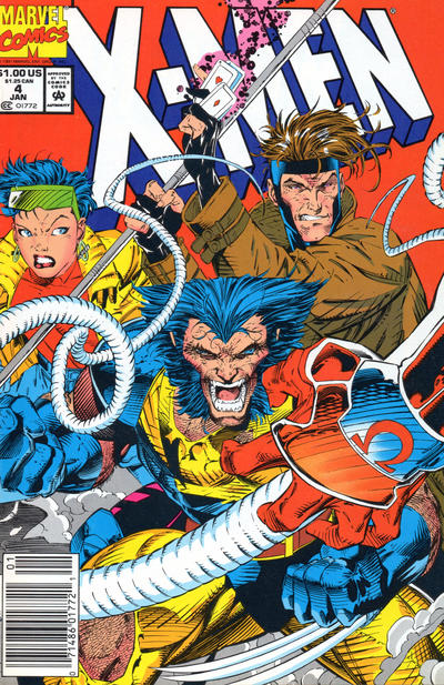 X-Men 1991 #4 Newsstand ed. - back issue