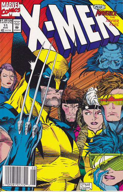 X-Men 1991 #11 Newsstand ed. - back issue - $6.00